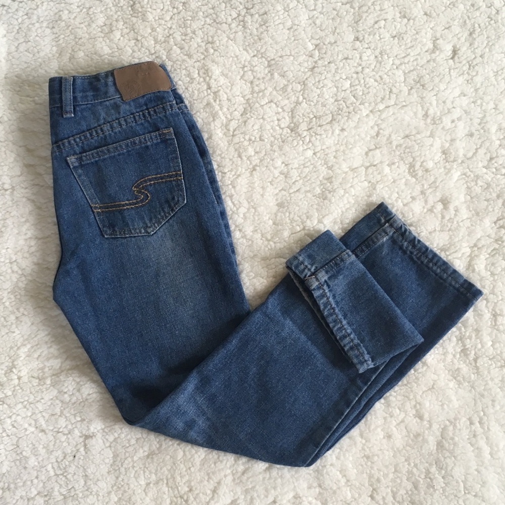R Silver Nathan Kids Bootcut Size 10